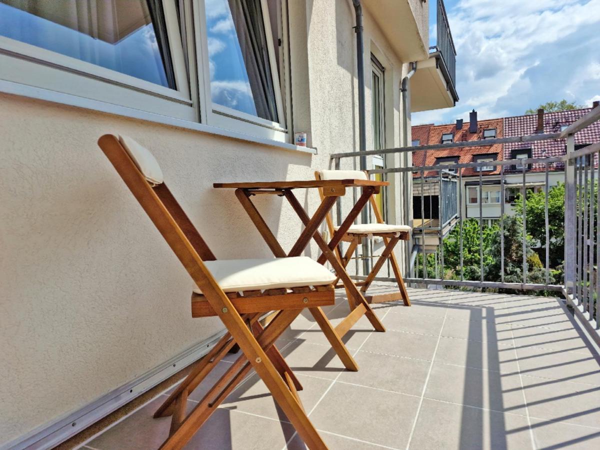 Апартаменти Happyside O Free Park O Balkon O Nespresso O Wlan Лейпциг Екстер'єр фото
